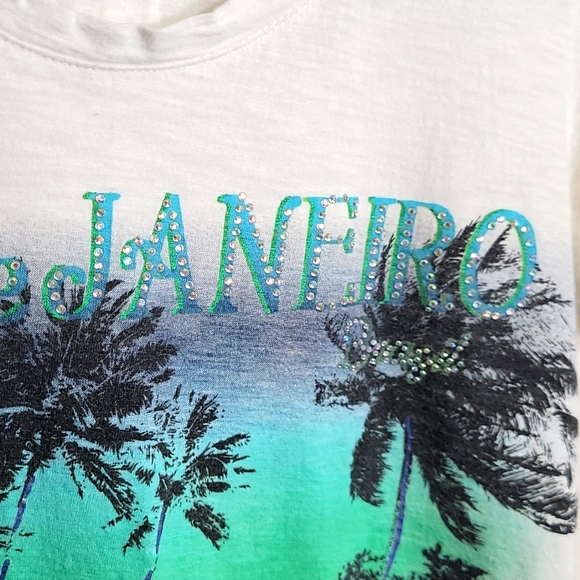 💥Style & Co 'Rio de Janeiro, Brasil' Tee Shirt - Picture 4 of 8
